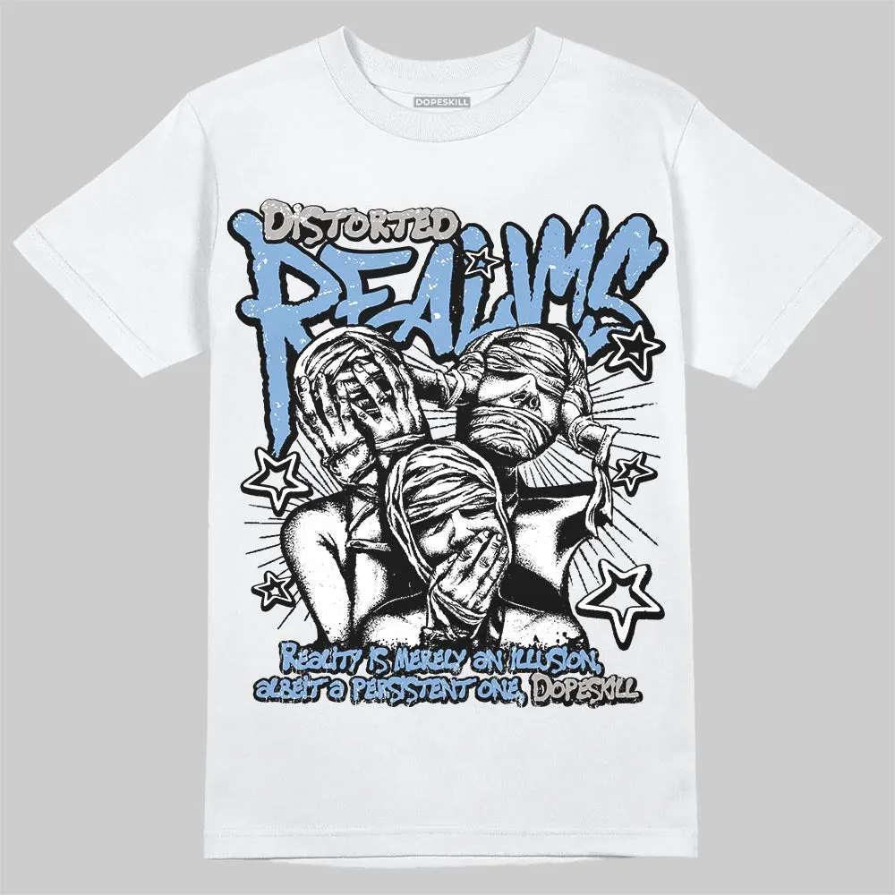 University Blue 5s DopeSkill T-Shirt Distorted Realms Graphic sold by DopeSkill