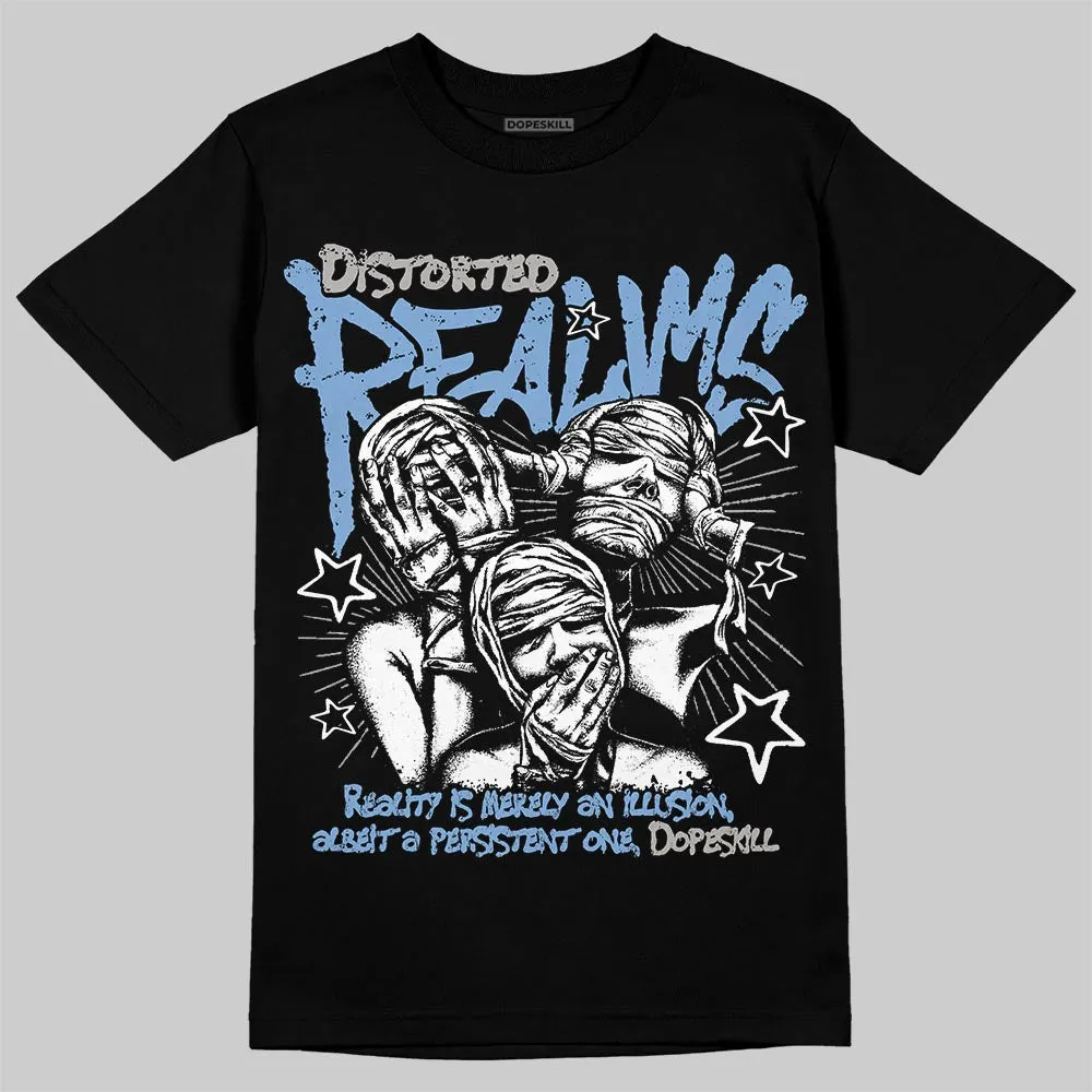 University Blue 5s DopeSkill T-Shirt Distorted Realms Graphic sold by DopeSkill product image thumbnail 2