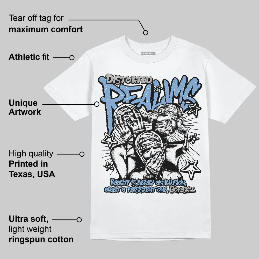 University Blue 5s DopeSkill T-Shirt Distorted Realms Graphic sold by DopeSkill product image thumbnail 3