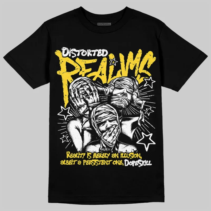 Black Tour Yellow AJ 4 Thunder DopeSkill T-Shirt Distorted Realms Graphic sold by DopeSkill