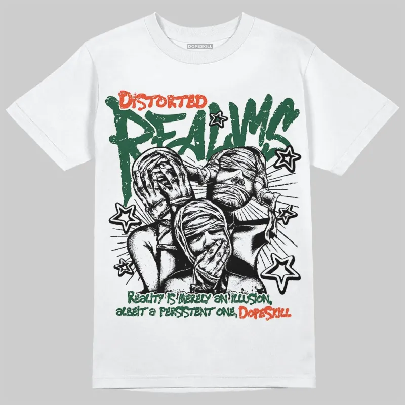 Dunk Team Dark Green Orange DopeSkill T-Shirt Distorted Realms Graphic sold by DopeSkill
