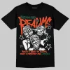 Dunk Team Dark Green Orange DopeSkill T-Shirt Distorted Realms Graphic sold by DopeSkill