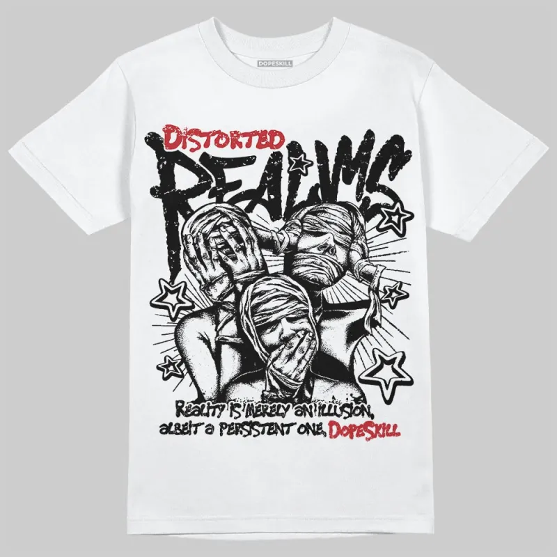 Bred 11s DopeSkill T-Shirt Distorted Realms Graphic sold by DopeSkill