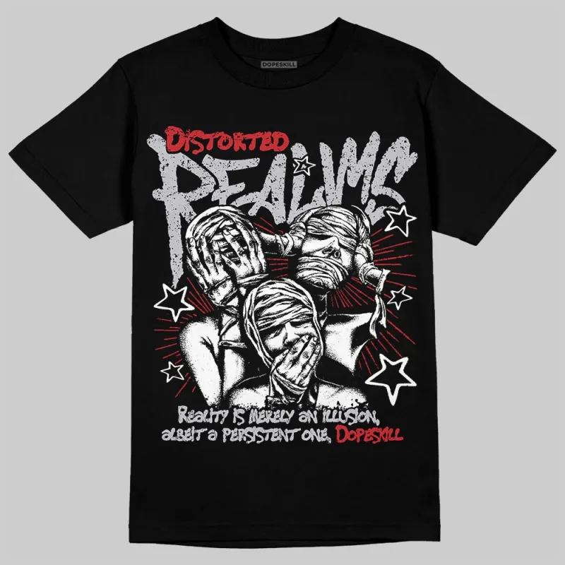 Black Metallic Reimagined 5s DopeSkill T-Shirt Distorted Realms Graphic sold by DopeSkill