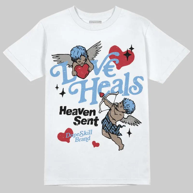 Melo 12s DopeSkill T-Shirt New Love Heals Graphic sold by DopeSkill