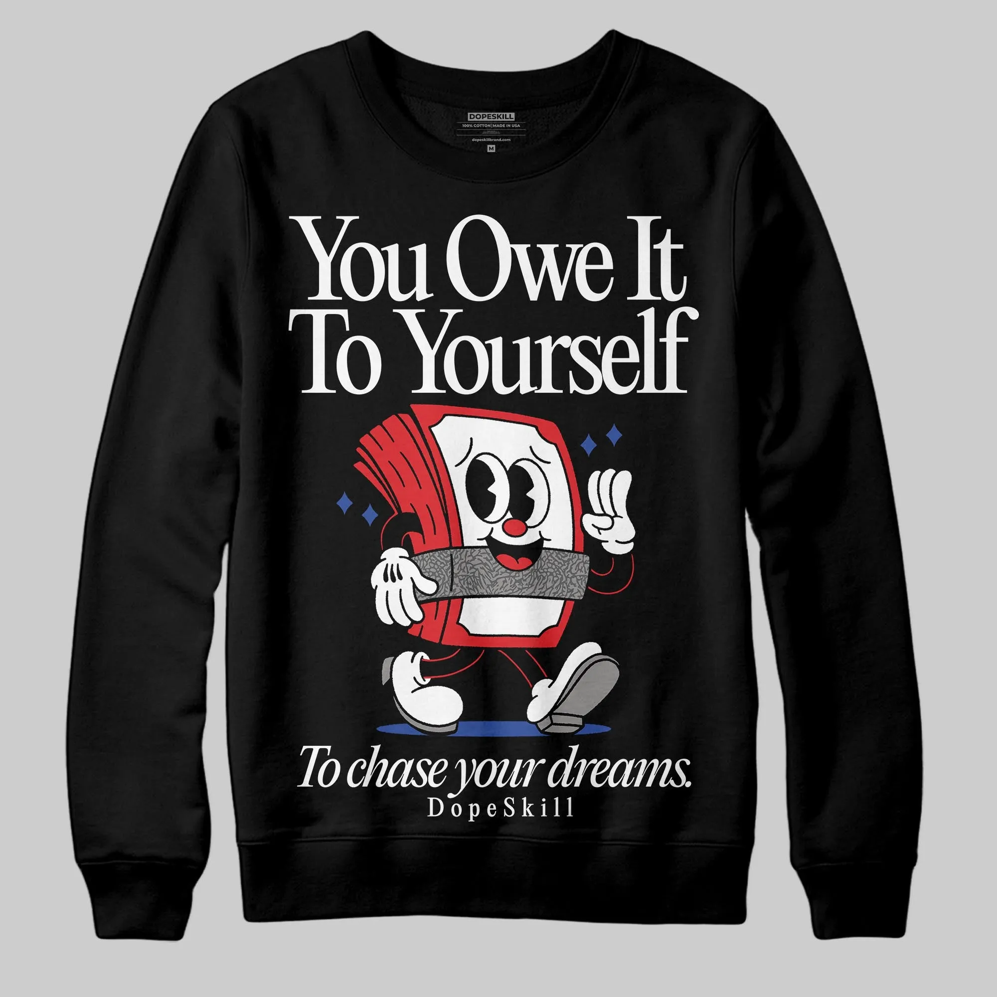 Seoul 2.0 3s DopeSkill Sweatshirt Owe It To Yourself Graphic sold by DopeSkill product image thumbnail 2