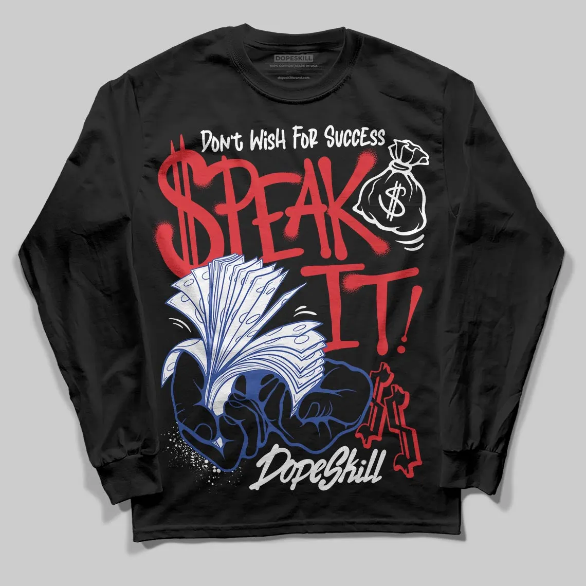 Seoul 2.0 3s DopeSkill Long Sleeve T-Shirt Speak It Graphic sold by DopeSkill product image thumbnail 2