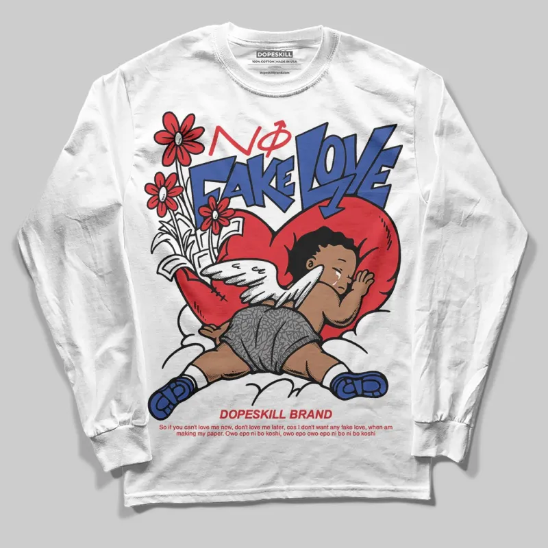 Seoul 2.0 3s DopeSkill Long Sleeve T-Shirt No Fake Love Graphic sold by DopeSkill