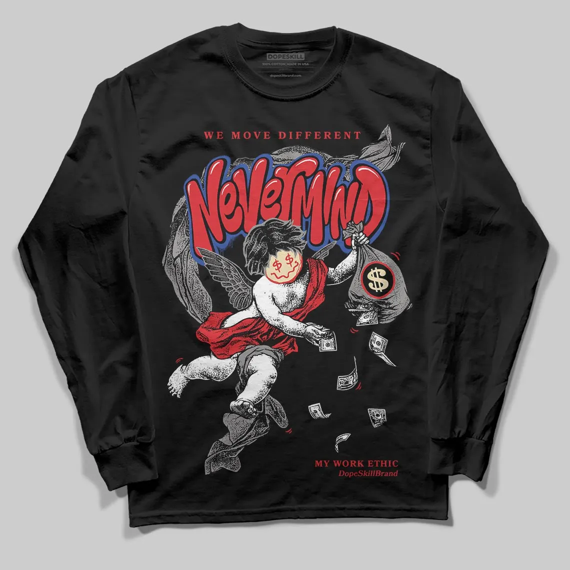 Seoul 2.0 3s DopeSkill Long Sleeve T-Shirt Nevermind Graphic sold by DopeSkill product image thumbnail 2