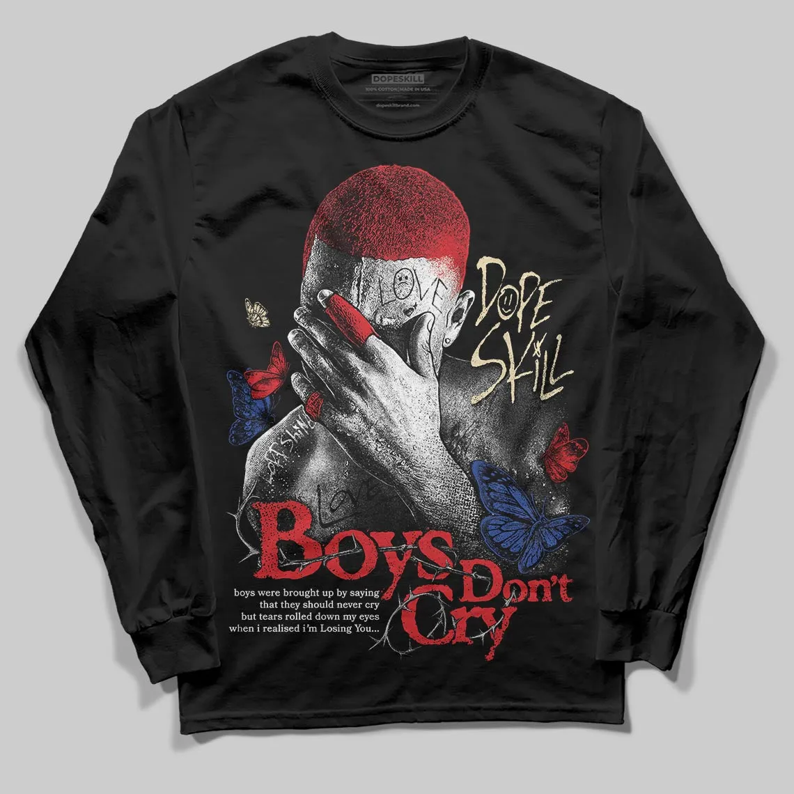 Seoul 2.0 3s DopeSkill Long Sleeve T-Shirt Boys Don't Cry Graphic sold by DopeSkill product image thumbnail 2