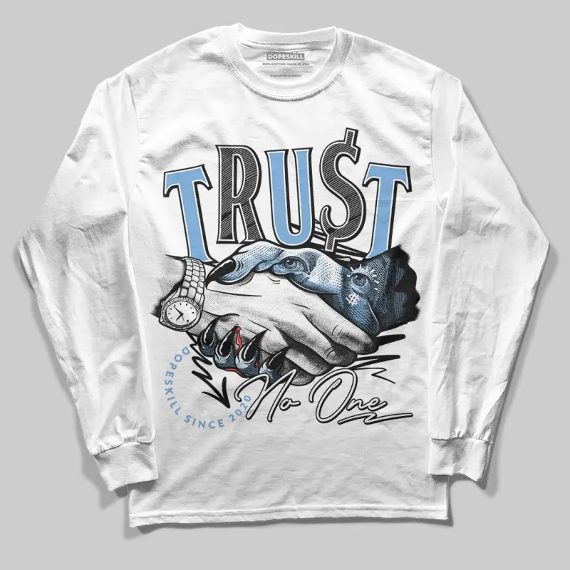 Melo 12s DopeSkill Long Sleeve T-Shirt Trust No One Graphic sold by DopeSkill