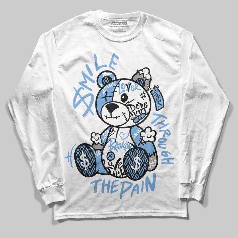 Melo 12s DopeSkill Long Sleeve T-Shirt Smile Through The Pain Graphic sold by DopeSkill