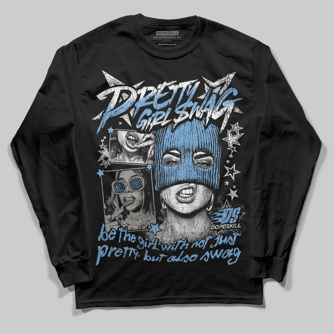 Melo 12s DopeSkill Long Sleeve T-Shirt Pretty Girl Swag Graphic sold by DopeSkill product image thumbnail 2