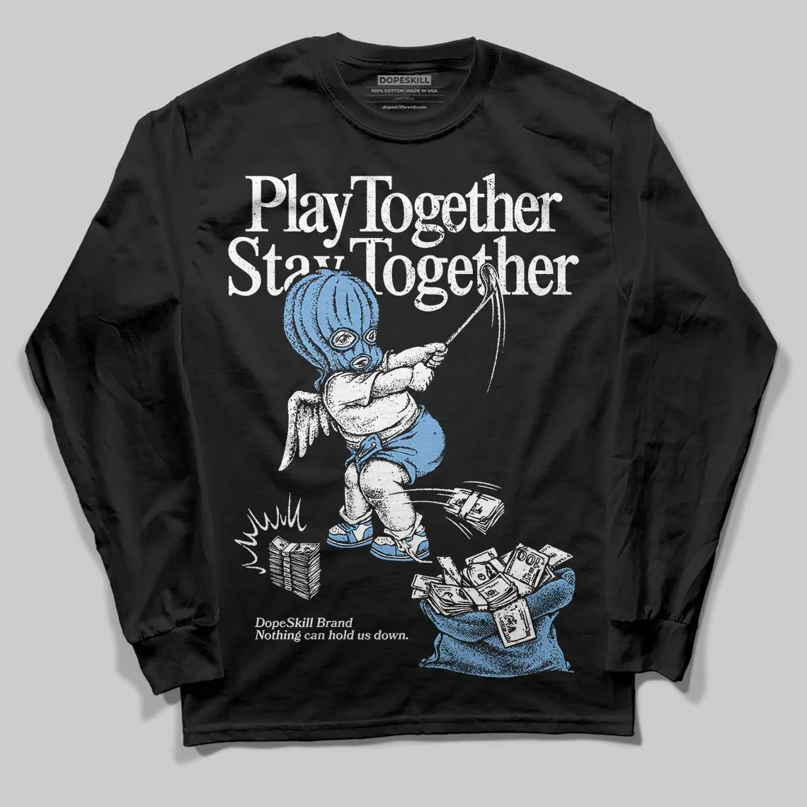 Melo 12s DopeSkill Long Sleeve T-Shirt Play together, Stay together Graphic sold by DopeSkill product image thumbnail 2