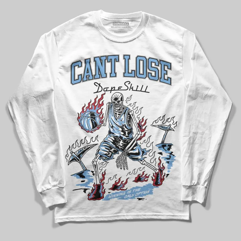 Melo 12s DopeSkill Long Sleeve T-Shirt Cant Lose Graphic sold by DopeSkill
