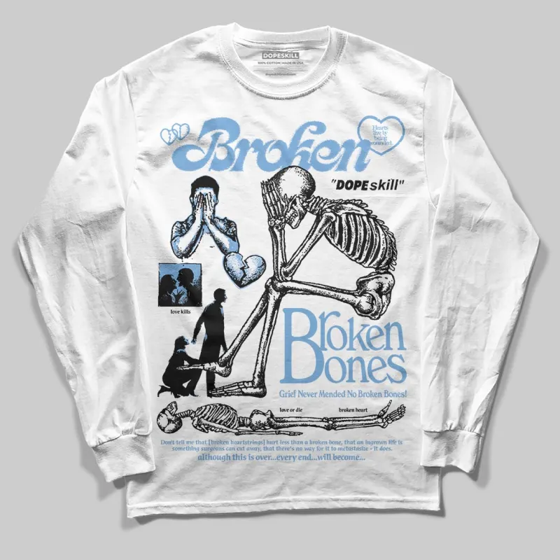 Melo 12s DopeSkill Long Sleeve T-Shirt Broken Bones Graphic sold by DopeSkill
