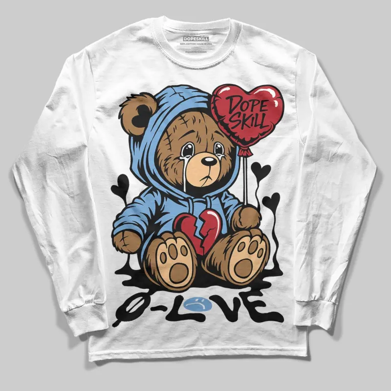 Melo 12s DopeSkill Long Sleeve T-Shirt Broken Bear Graphic sold by DopeSkill