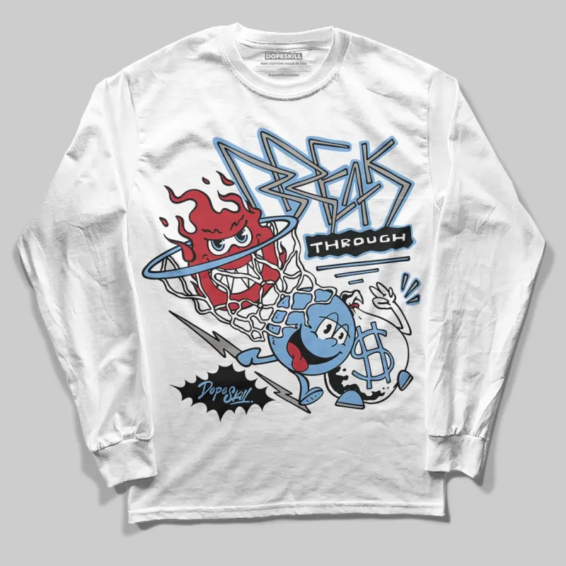 Melo 12s DopeSkill Long Sleeve T-Shirt Break Through Graphic sold by DopeSkill