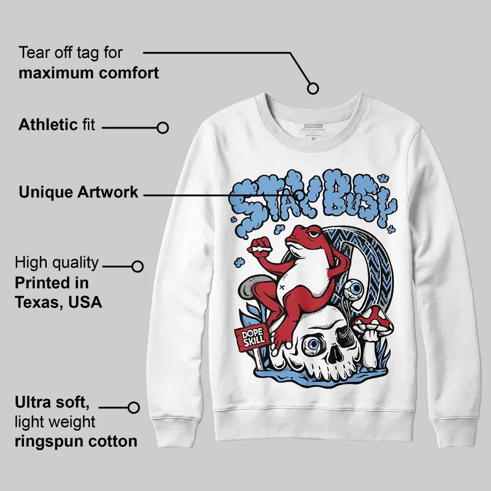 Melo 12s DopeSkill Sweatshirt Stay Busy Graphic sold by DopeSkill product image thumbnail 3