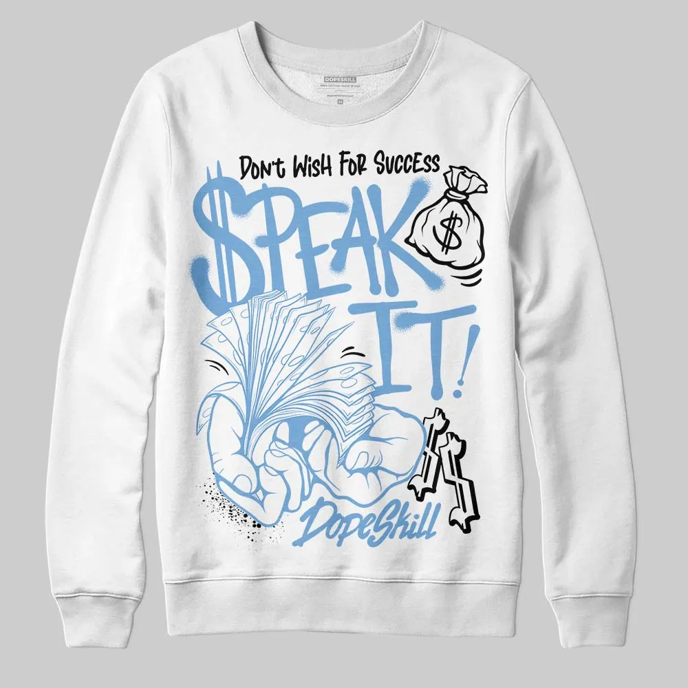 Melo 12s DopeSkill Sweatshirt Speak It Graphic sold by DopeSkill