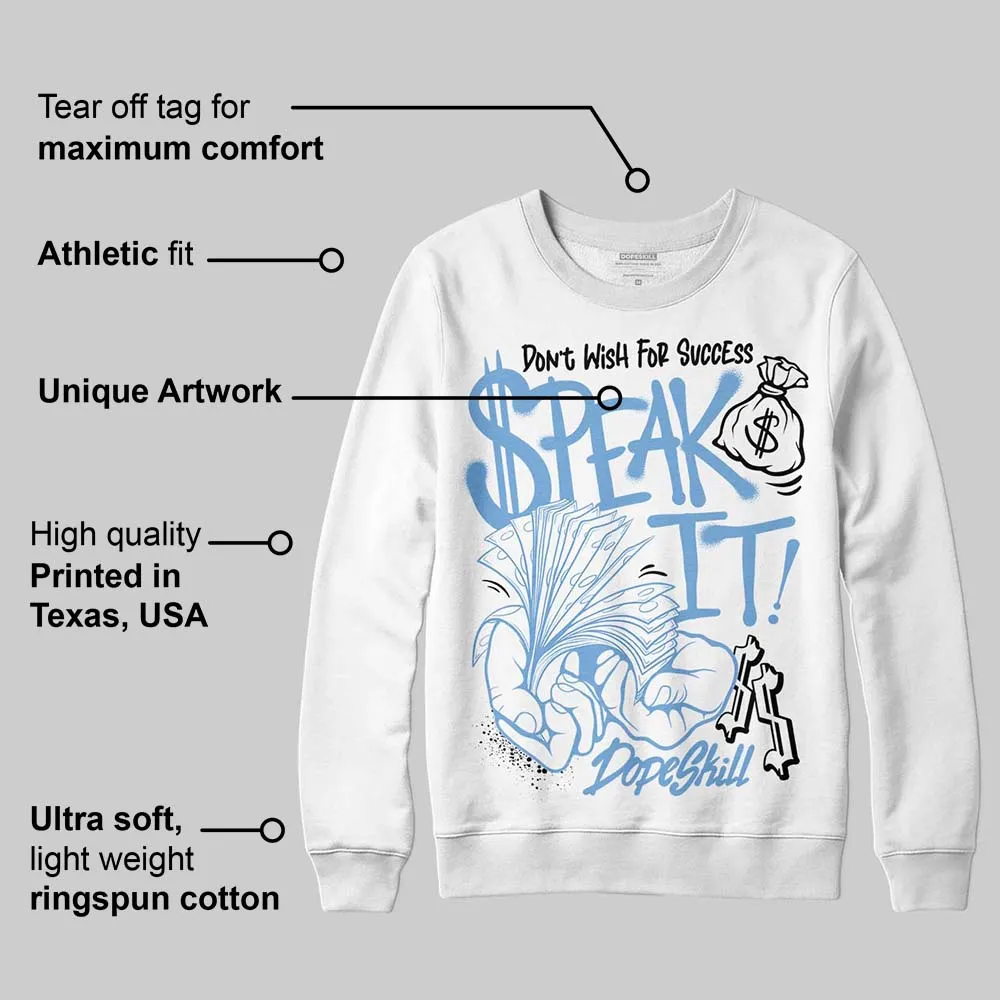Melo 12s DopeSkill Sweatshirt Speak It Graphic sold by DopeSkill product image thumbnail 3