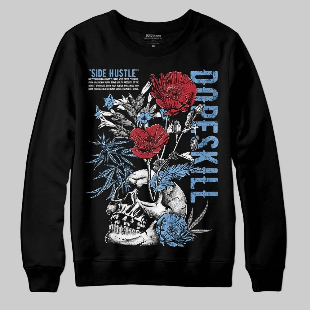 Melo 12s DopeSkill Sweatshirt Side Hustle Graphic sold by DopeSkill product image thumbnail 2