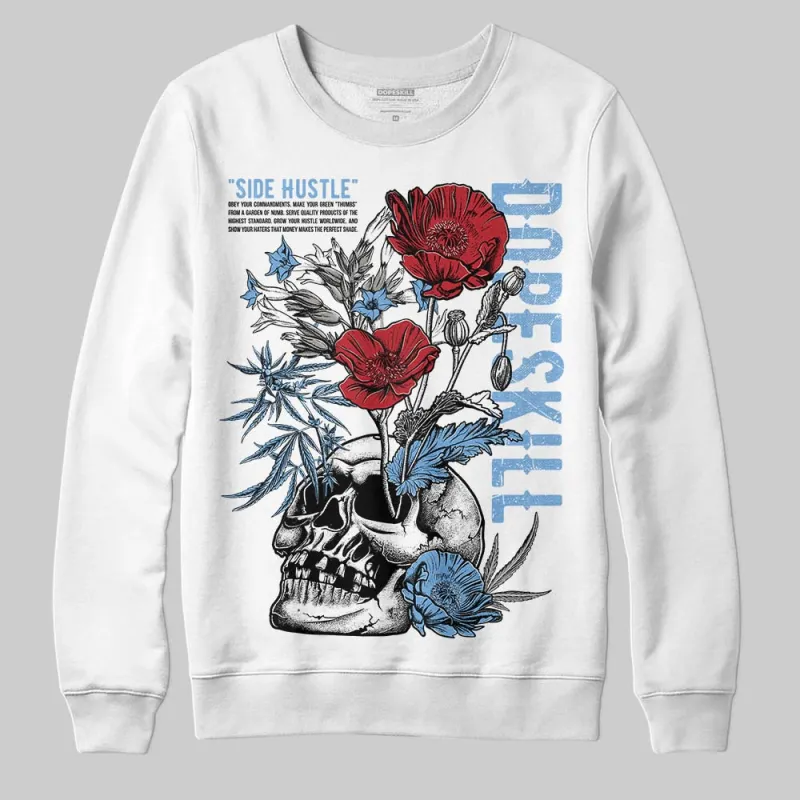 Melo 12s DopeSkill Sweatshirt Side Hustle Graphic sold by DopeSkill