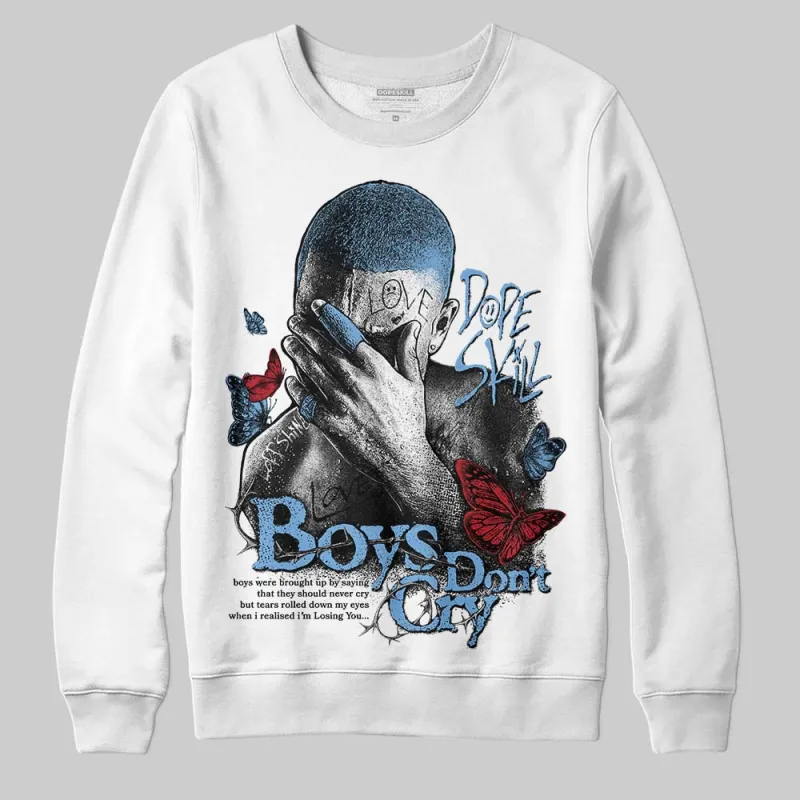 Melo 12s DopeSkill Sweatshirt Boys Don't Cry Graphic sold by DopeSkill