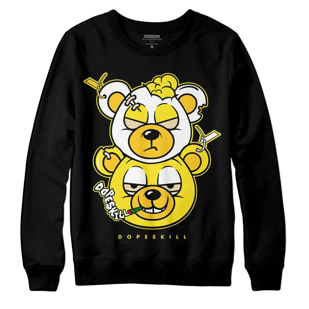 Vivid Sulfur 4s DopeSkill Sweatshirt New Double Bear Graphic sold by DopeSkill product image thumbnail 2