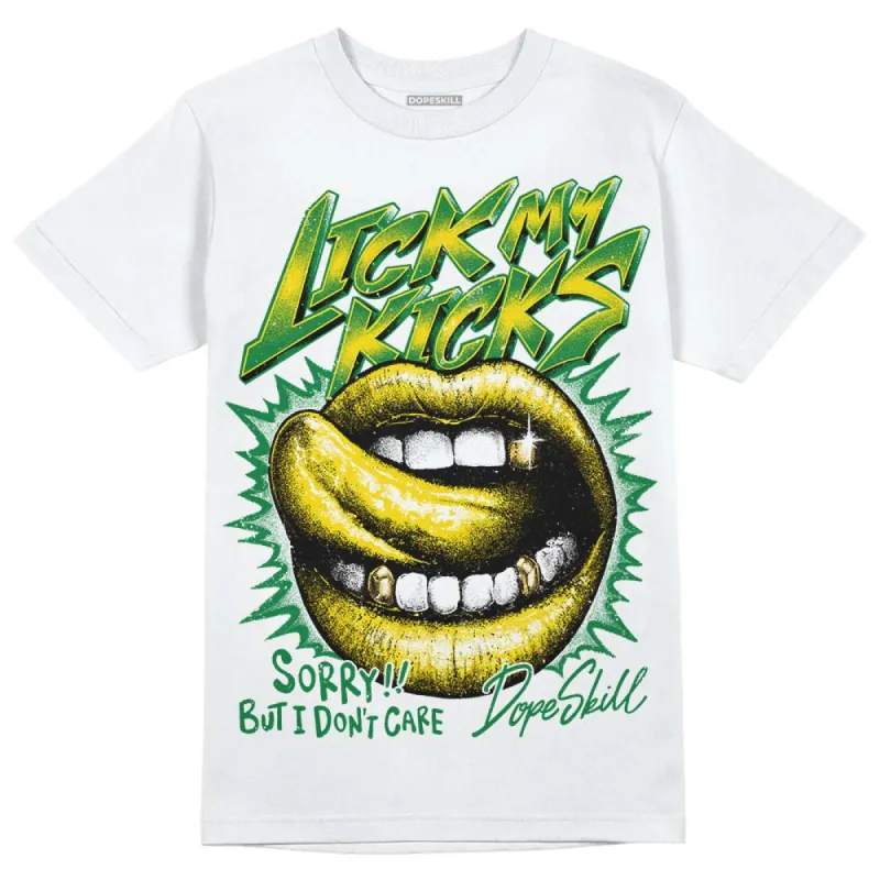 Dunk Reverse Brazil DopeSkill T-Shirt Lick My Kicks Graphic sold by DopeSkill