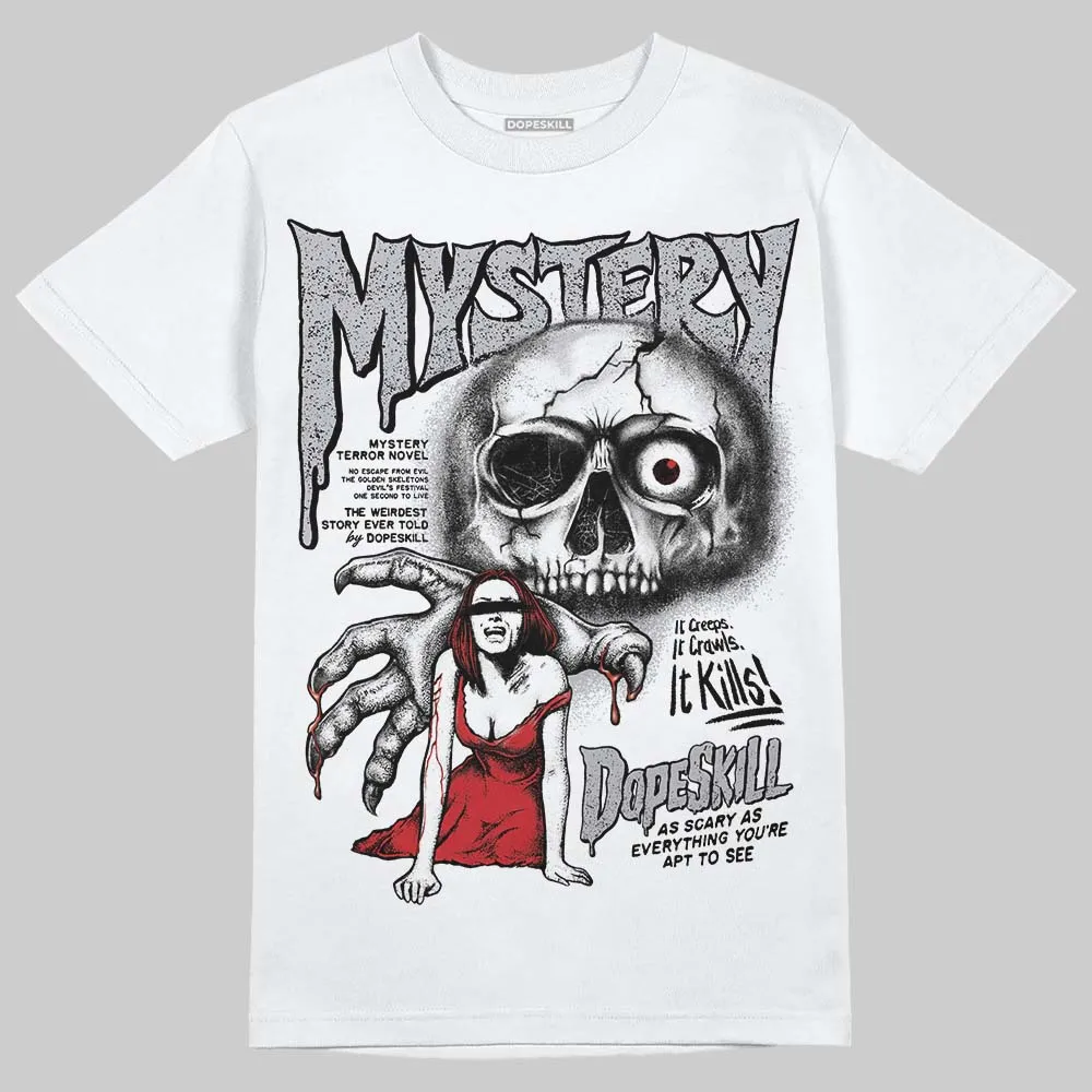 White Cement 4s DopeSkill T-Shirt Mystery Ghostly Grasp Graphic sold by DopeSkill