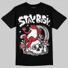 White Cement 4s DopeSkill T-Shirt Stay Busy Graphic sold by DopeSkill