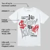 White Cement 4s DopeSkill T-Shirt No Money No Love Typo Graphic sold by DopeSkill