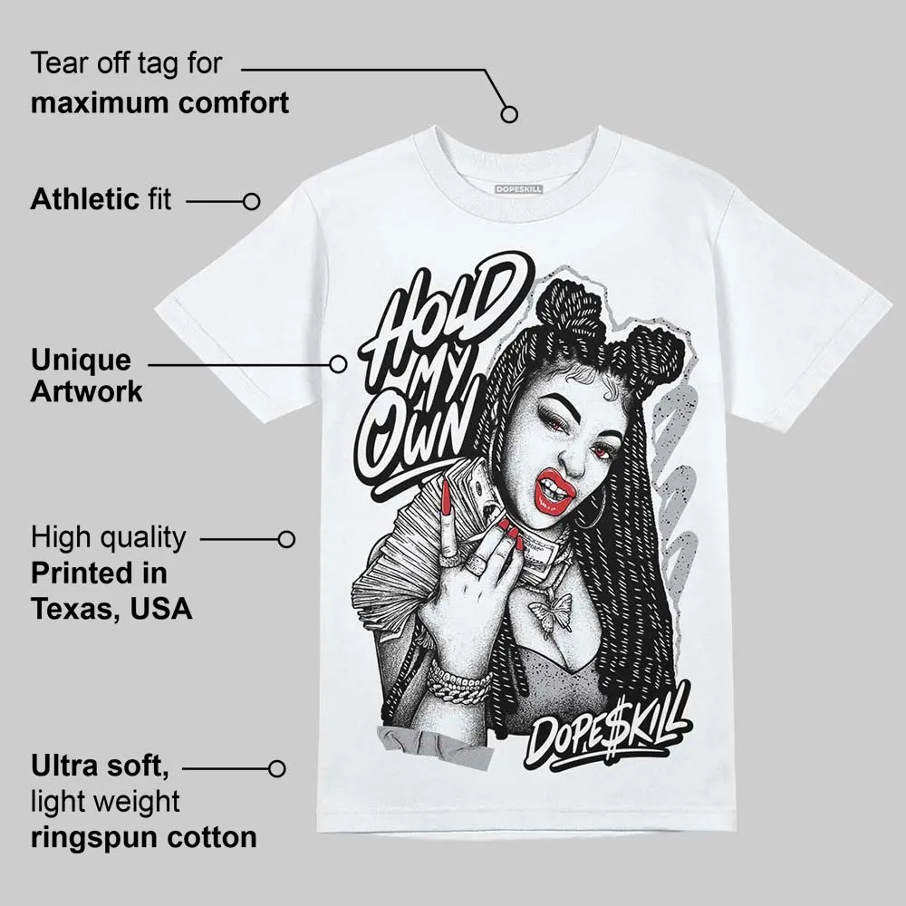 White Cement 4s DopeSkill T-Shirt New H.M.O Graphic sold by DopeSkill product image thumbnail 3