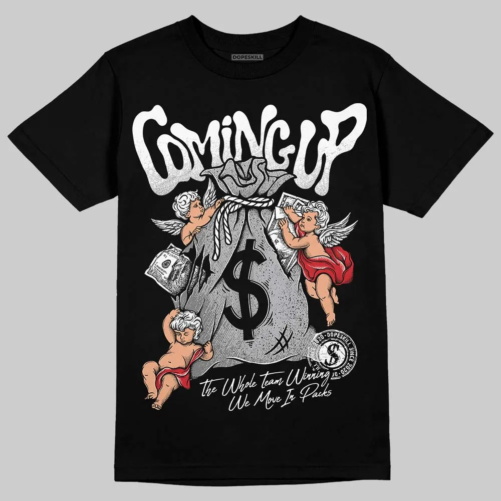 White Cement 4s DopeSkill T-Shirt Money Bag Coming Up Graphic sold by DopeSkill product image thumbnail 2