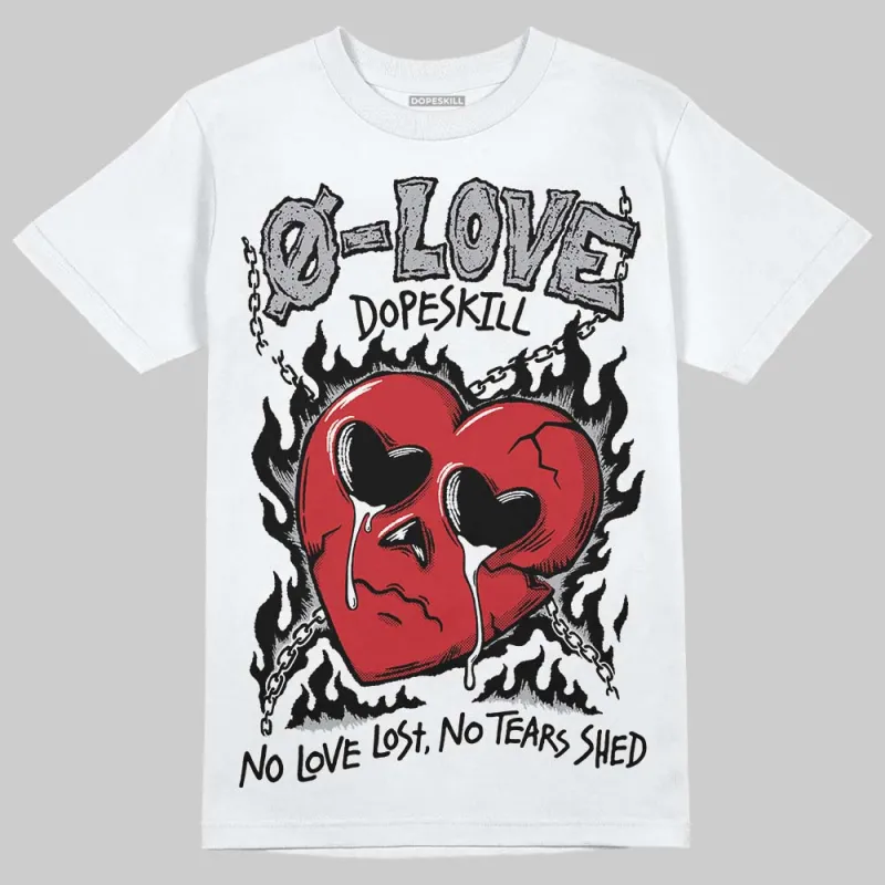 White Cement 4s DopeSkill T-Shirt Crying Heart Graphic sold by DopeSkill