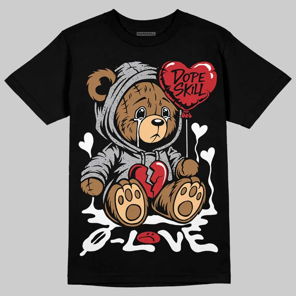 White Cement 4s DopeSkill T-Shirt Broken Bear Graphic sold by DopeSkill product image thumbnail 2