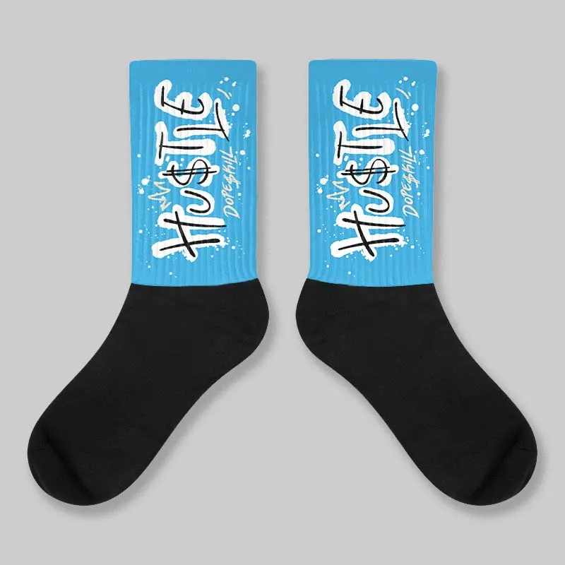 UNC Reimagined 1s DopeSkill Sublimated Sock Hustle Graphic sold by DopeSkill