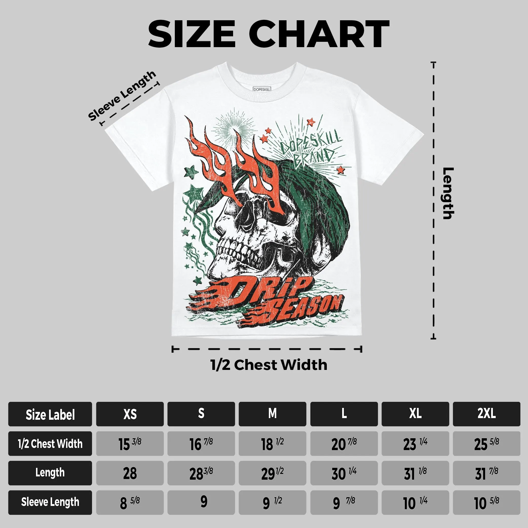 Dunk Team Dark Green Orange DopeSkill Oversize Print T-Shirt Drip Season Graphic sold by DopeSkill product image thumbnail 2