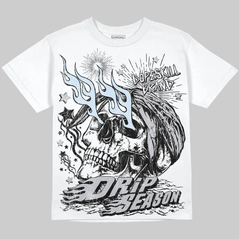 Cement Grey 11s DopeSkill Oversize Print T-Shirt Drip Season Graphic sold by DopeSkill