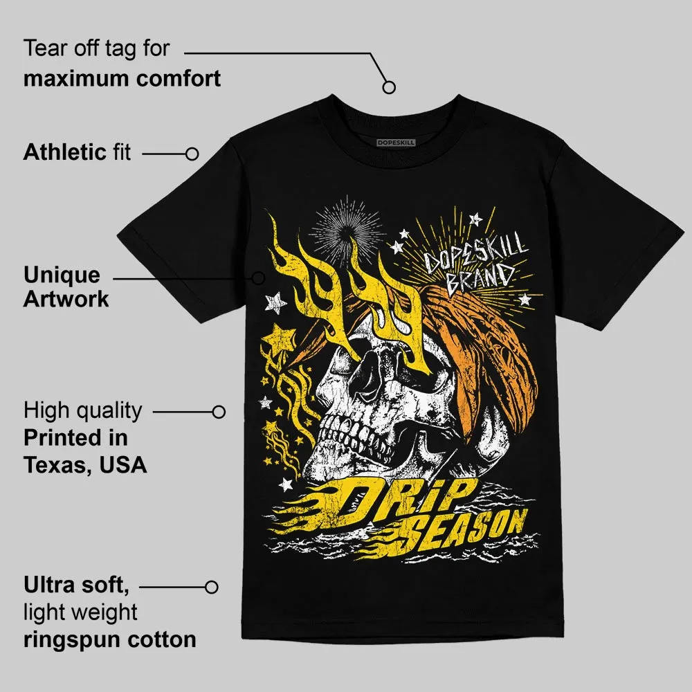 Yellow Ochre 6s DopeSkill T-Shirt Drip Season Graphic sold by DopeSkill product image thumbnail 4