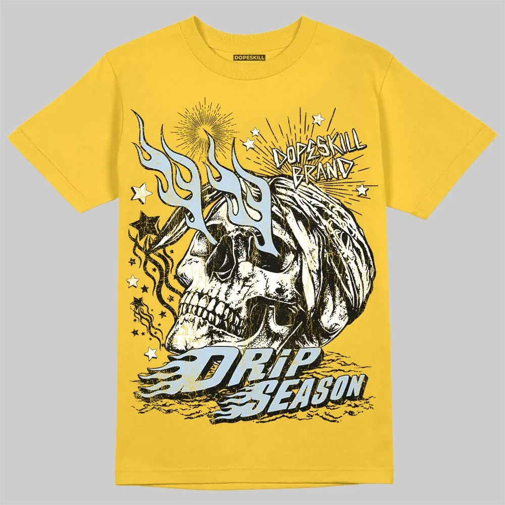 Yellow Ochre 6s DopeSkill T-Shirt Drip Season Graphic sold by DopeSkill product image thumbnail 3