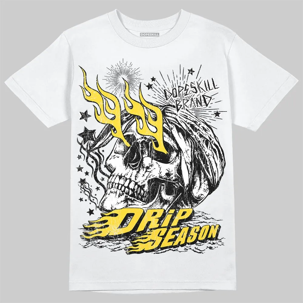 Black Tour Yellow AJ 4 Thunder DopeSkill T-Shirt Drip Season Graphic sold by DopeSkill product image thumbnail 2