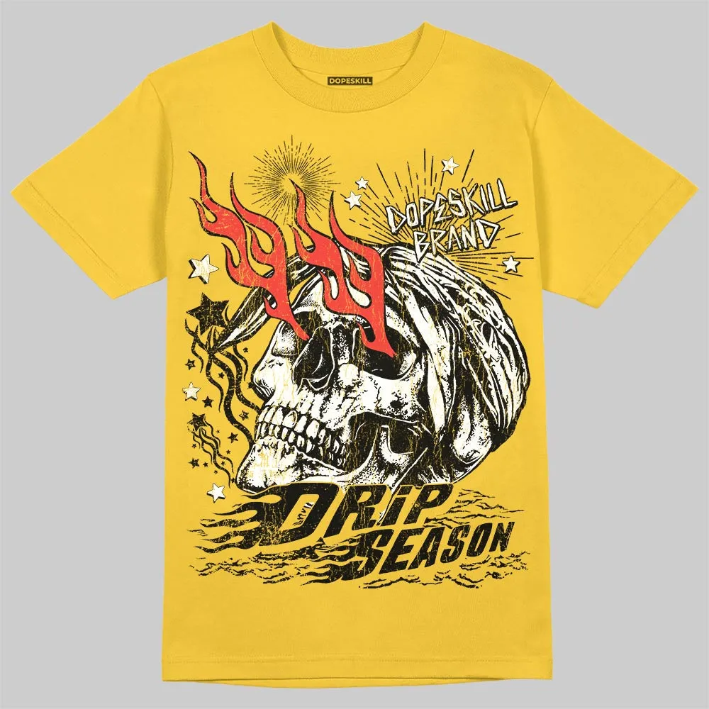 Black Tour Yellow AJ 4 Thunder DopeSkill T-Shirt Drip Season Graphic sold by DopeSkill product image thumbnail 3
