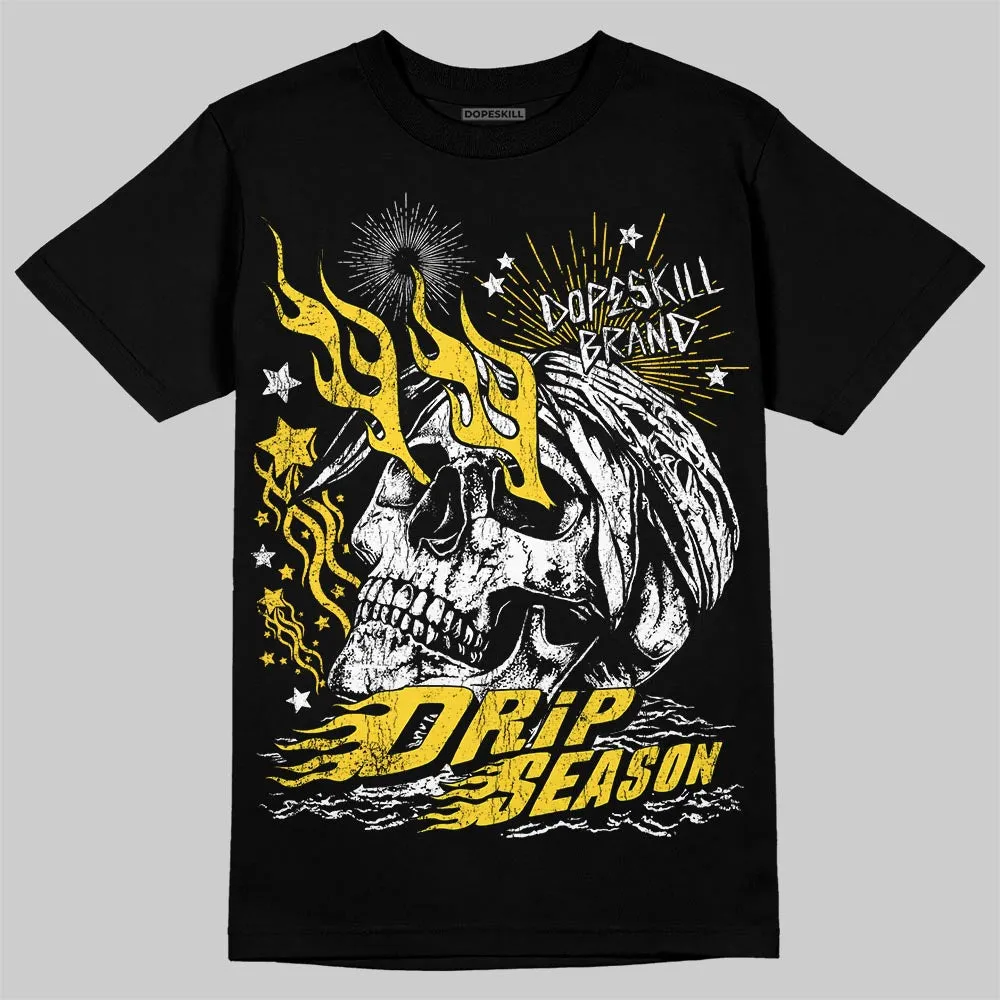 Black Tour Yellow AJ 4 Thunder DopeSkill T-Shirt Drip Season Graphic sold by DopeSkill