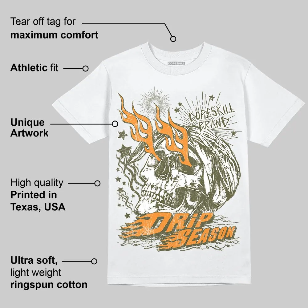 Olive 5s DopeSkill T-Shirt Drip Season Graphic sold by DopeSkill product image thumbnail 4