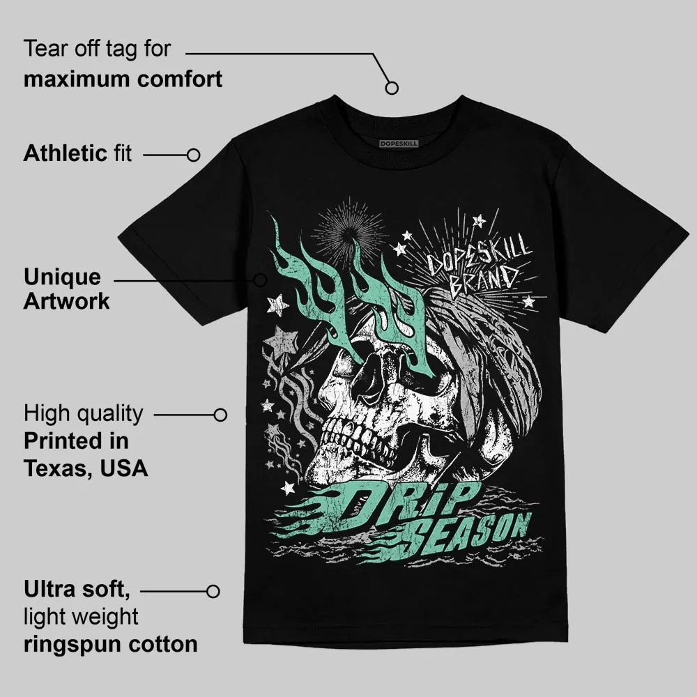Green Glow 3s DopeSkill T-Shirt Drip Season Graphic sold by DopeSkill product image thumbnail 3