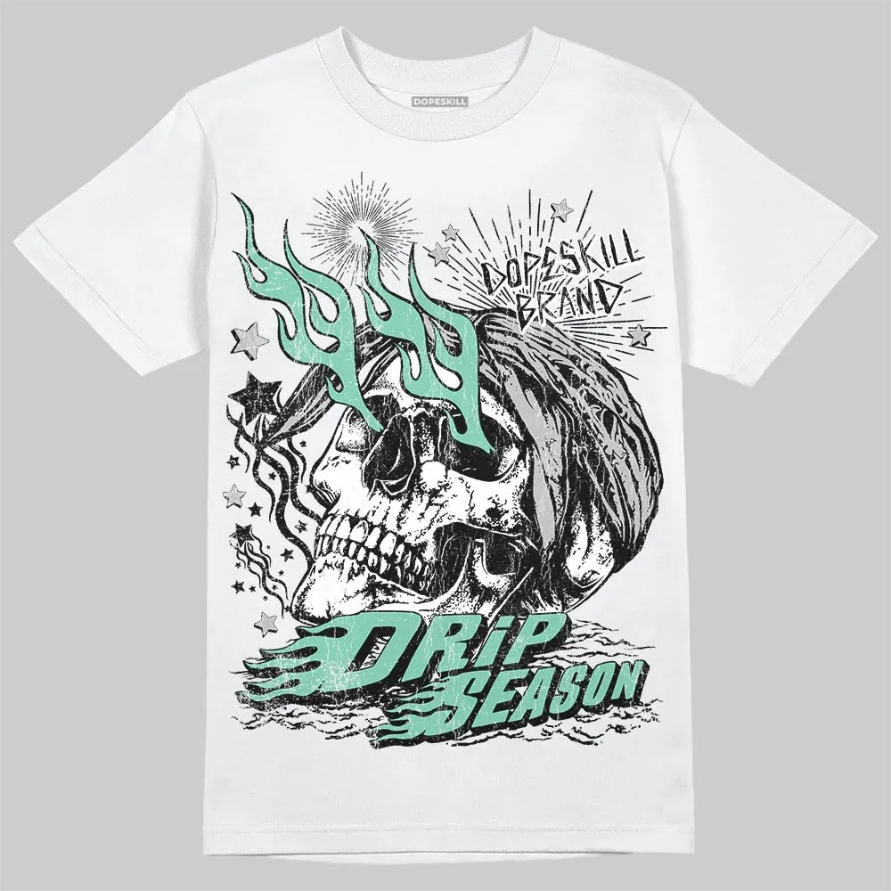 Green Glow 3s DopeSkill T-Shirt Drip Season Graphic sold by DopeSkill product image thumbnail 2