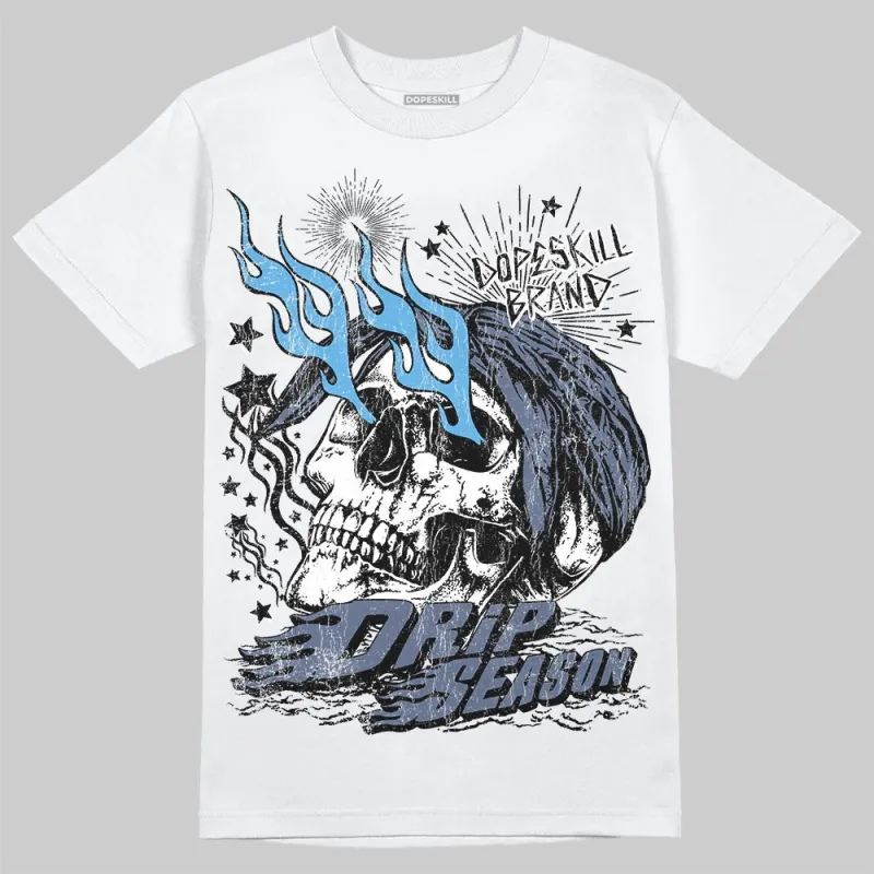 Diffused Blue 11s DopeSkill T-Shirt Drip Season Graphic sold by DopeSkill