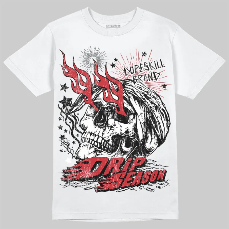 Bred 11s DopeSkill T-Shirt Drip Season Graphic sold by DopeSkill